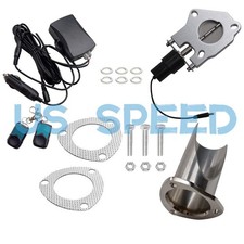 Electric Exhaust Valve Kit Wremote Switch Dump Valve 3inch