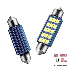 Pack-2 578 LED Extremely Bright Bulbs, 1.59" 6500K 2835 Chipsets 2 PCS White