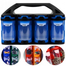 Workshop Organizer Tool Box Storage Blue - New