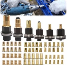 6 St&uuml;ck Nietmutternzange Set, Nietenzange Nietmuttern M3 M4 M5 M6 M8 M10