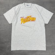 Camiseta vintage de la película Disney Rocketman de una sola puntada