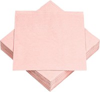 Servietten 40 StüCk 33X33Cm 2-Lagig Rosa FüR Hochzeit Geburtstag Babyparty