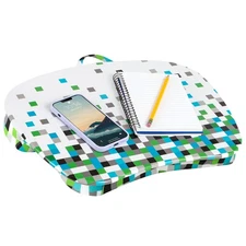 Portable Lap Desk with Cushion for Up to 15.6 Inch Laptops - Comfortable Design