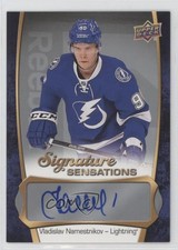 2016-17 Upper Deck Signature Sensations Vladislav Namestnikov #SS-VN Auto f0l