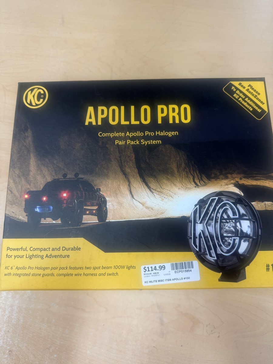 KC HiLiTES Apollo Pro Series Lights 150 NEW SEALED (ECP015854)
