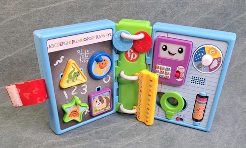 Fisher Price Laugh & Learn 123 Schoolbook Educational Numbers Letters 2020 Toy