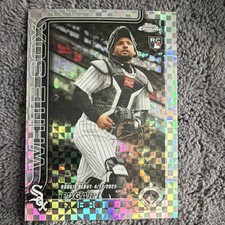 2025 Topps Chrome Update Rookie X-Fractor Edgar Quero MLB Debut White Sox USC169