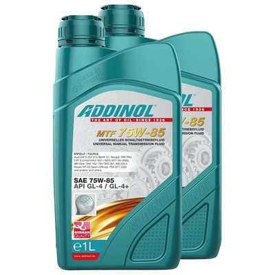 Getriebeöl ADDINOL 75W-85 Multi Transmission Fluid 2 X 1 Liter für Renault VW