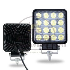 LED working light headlight Driving Lamp Running 48W Tractor Excavator Reaper