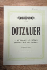 Dotzauer  113 Violoncello- Etüden Heft 4