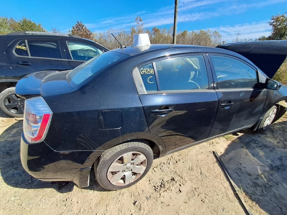 2012 Nissan Sentra Passenger Rear Door Electric Black Used Local Pickup Only - Image 2 of 4