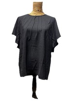 Blouse With Ruffled Sleeves Medium New