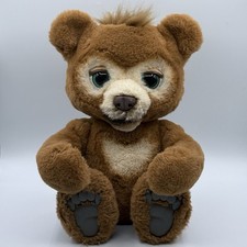 FurReal Cubby The Curious Bear Interactive Animated Talking Plush Toy See VIDEO