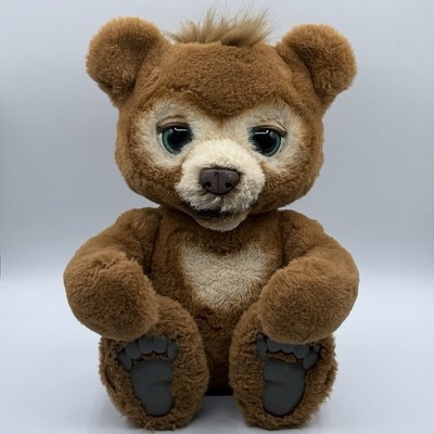 FurReal Cubby The Curious Bear Interactive Animated Talking Plush