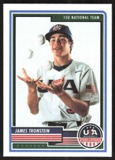7727K 2023 Panini Stars & Stripes USA Baseball #39 James Tronstein