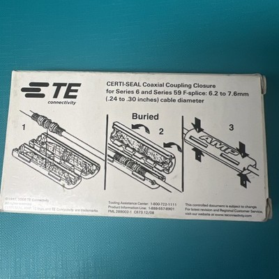 Commscope/Tyco Electronics,  569224-1 Water-Resistant RG-6 Coax Cable Splice Kit