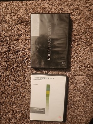 ADOBE CS4 CREATIVE SUITE 4 MASTER COLLECTION DVD Windows (Student