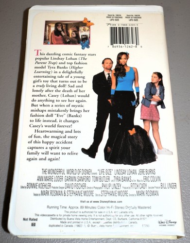 Disney Life-Size VHS Tape - Picture 2 of 2