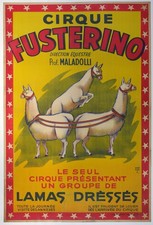 HARFORT Inclined Poster - Cirque Fusterino Lamas Dressed