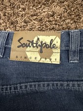 Southpole Men  s Jeans Dark Wash Skater Grunge, Size 32x28