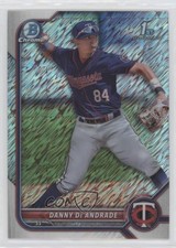 2022 Bowman Chrome Prospects Shimmer Refractor Danny De Andrade #BCP-156 09j5