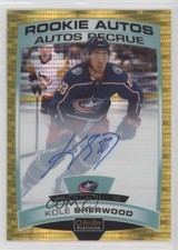 2019 O-Pee-Chee Platinum Rookie Autos Seismic Gold 13/25 Kole Sherwood Auto 0mz1