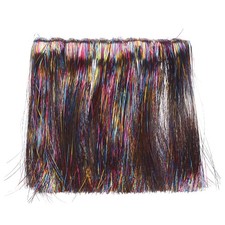 Fly Tying Materials, Crystal Flash 20 Pcs & 12 Inch & Rainbow & PE