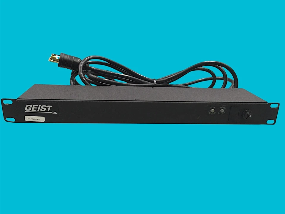 Geist SPN064-15TL Server 6-Outlet Rackmount Surge Protector Power Strip - Image 3 of 4