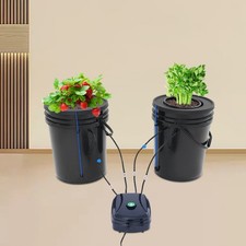 Hydroponisches Anbausystem 5 Gal Hydrokultur Anbausystem mit 12W Luft-Pumpe