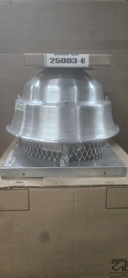 PennBarry DX11R Power Ventilator 115V 1-Phase 2500-2999 CFM Aluminum Silver
