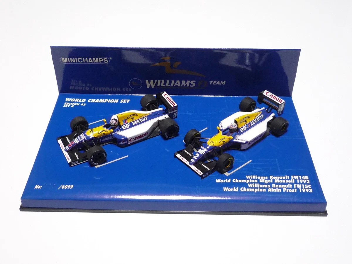 Preços baixos em MINICHAMPS Williams 1:43 Diecast Carros de