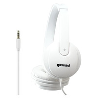 Gemini DJX-200 White DJ Headphones