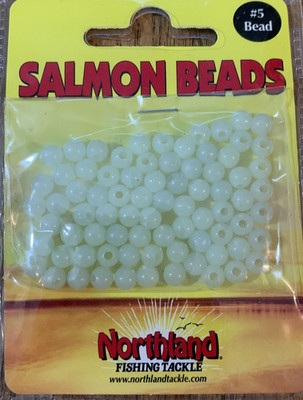 Northland S5-GL Salmon Beads Glow 5mm-Brand New-SHIPS N 24 HOURS