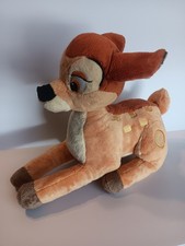 Disney Store Exclusive Bambi Laying, Lying Down Plush Stuffed Animal