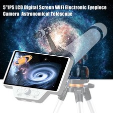 Display Screen WiFi Astronomical Telescope Electronic Eyepiece Camera 5" IPS