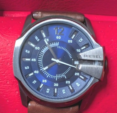 DIESEL Master Chief Herrenuhr DZ1618, Lederband Armbanduhr