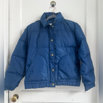 Vintage REI Blue Goose Down Expedition Puffer Jacket USA Size SP