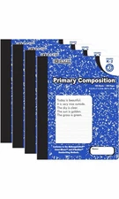 BAZIC Primary Journal Composition Book Blue Marble Grades K-2 (10-Pack)