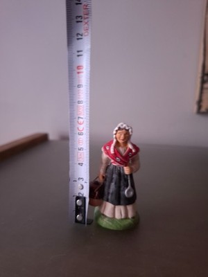 ANTIKER SANTON MARCEL CARBONEL, (CA. 7 CM)