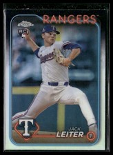 2024 Topps Chrome Update #USC105 Jack Leiter Refractors