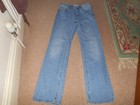 Stradivarius Stretch straight leg jeans in mid blue Size10 - waist 28" x leg 32"