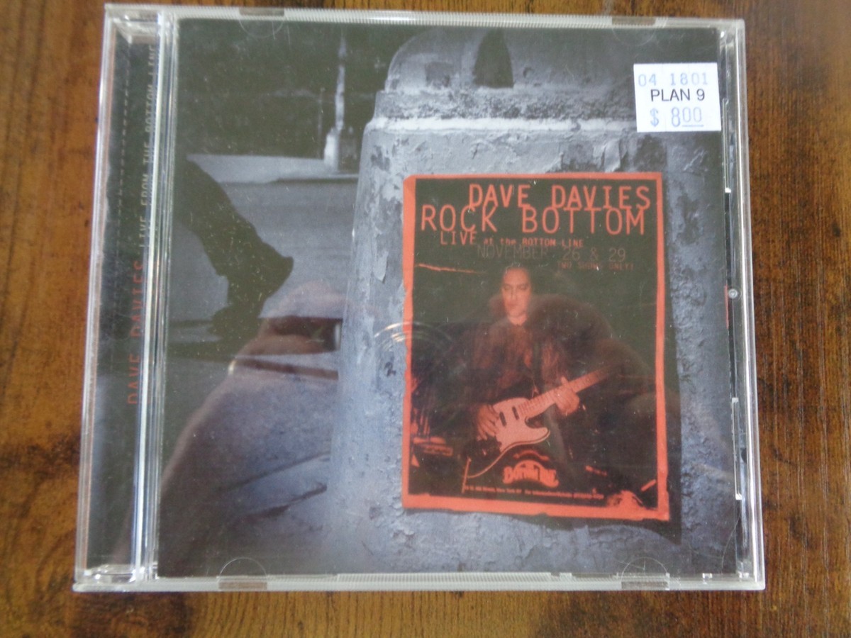 Rock Bottom: Live at the Bottom Line by Dave Davies (CD, Jun-2000, Koch (USA))