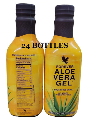 NEW LOOK! 24 packs x (1L) Forever Living Aloe Vera Gel/DRINK | eBay