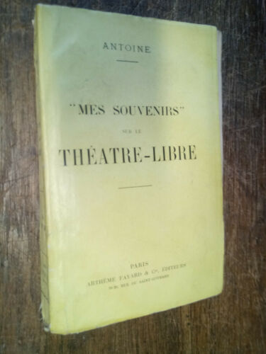 Mes Erinnerungen Sur Le Stadttheater Frei / Antoine - Afbeelding 1 van 1