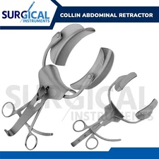 Collin Abdominal Retractor Surgical Orthopedic Stainless Steel German Grade