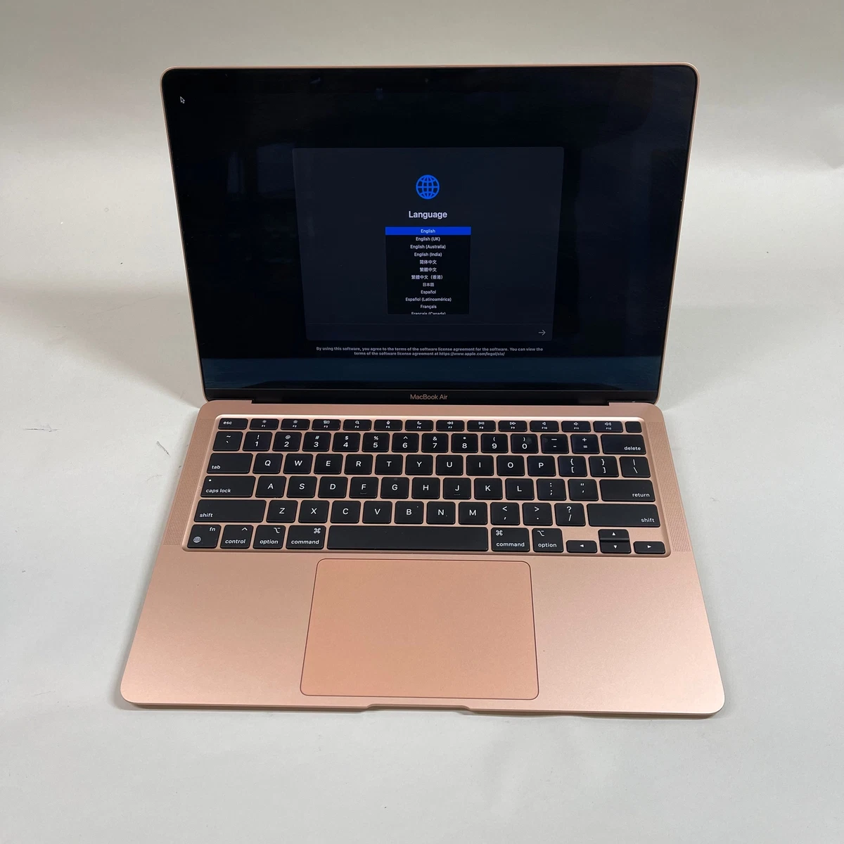 Apple MacBook Air M1 2020 256GB SSD 8GB RAM Rose Gold MGND3LL/A | eBay