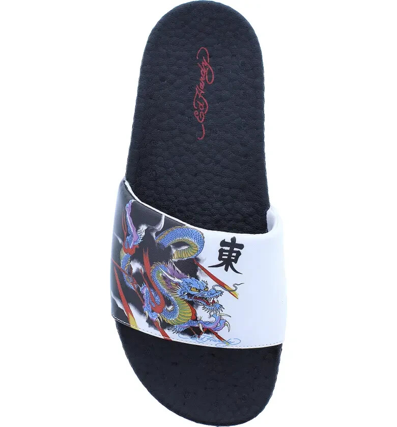 Men\'s Ed Hardy Dragon Sport Slides US 11 03013183-YB001_mens_0010.jpg?v  main image 4