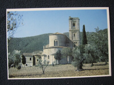 Abbazia Di Sant' Antimo XII Siena Montalcino Italy Postcard
