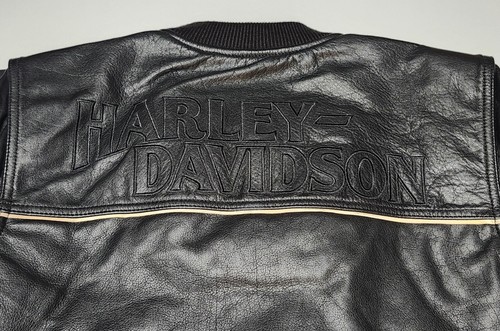Chaqueta de bombardero de cuero Harley-Davidson Citizen - Imagen 7 de 10