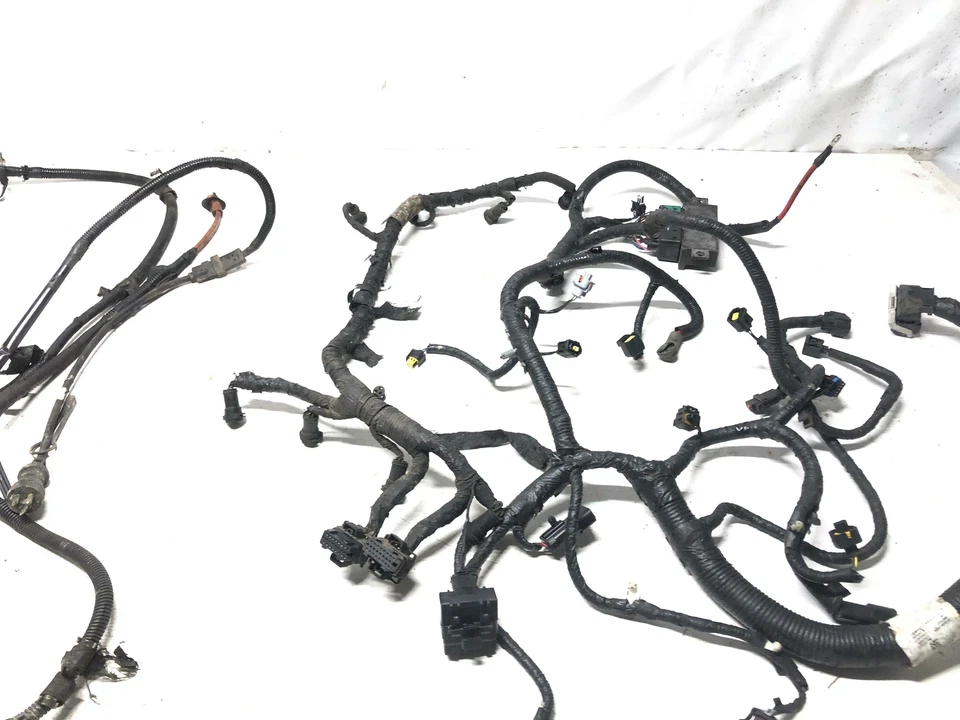 2004 2005 Ford F350 6.0 Full Engine Harness Plug Heater Injector Starter Harness - Image 3 of 4